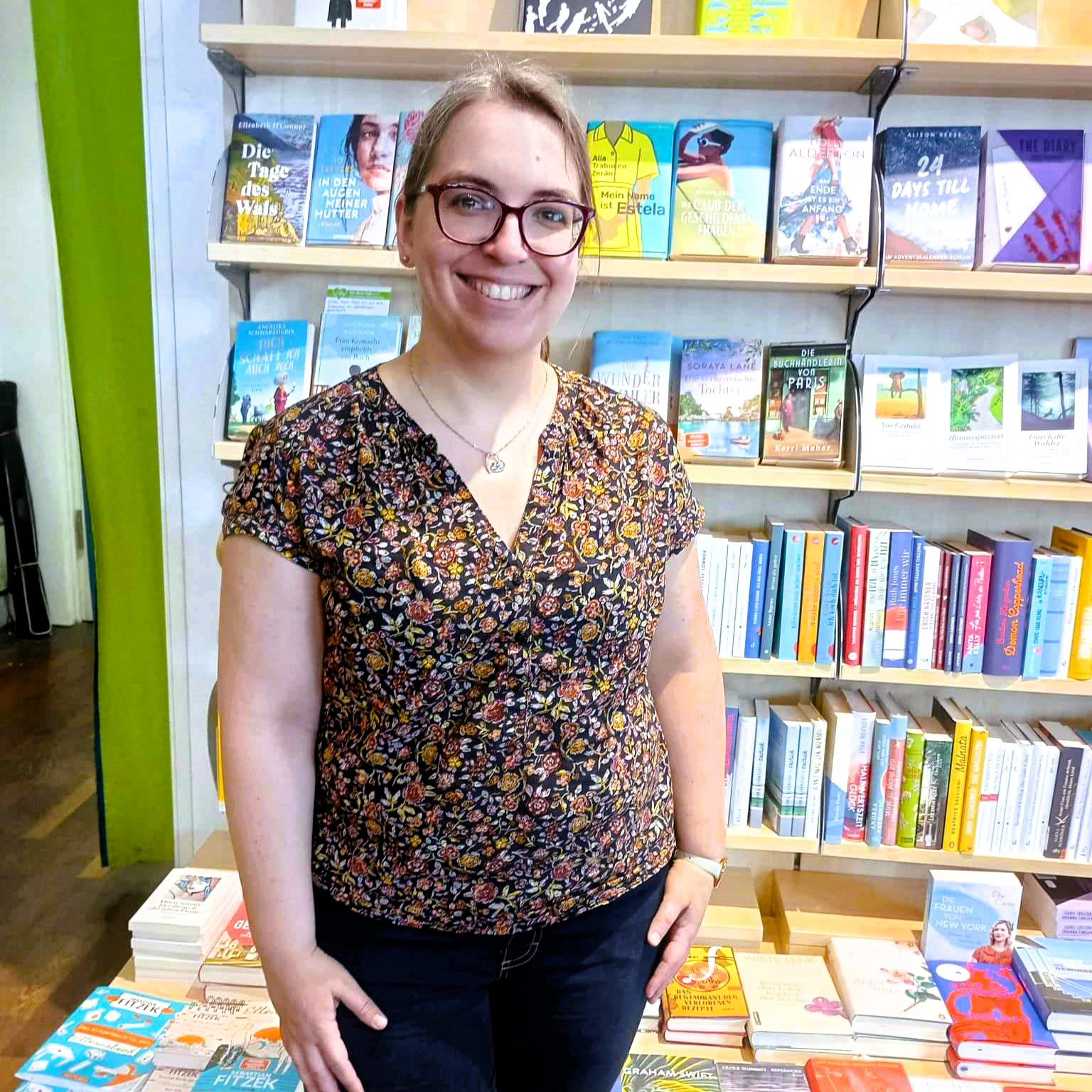 Buchhändlerin Sara Vazquez